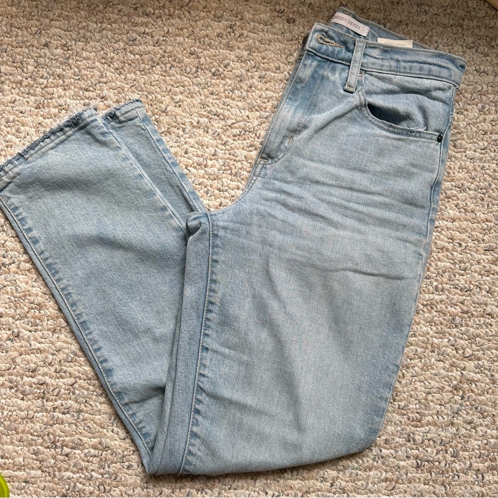 Nobody Denim Kennedy High-Rise Light Blue Jeans